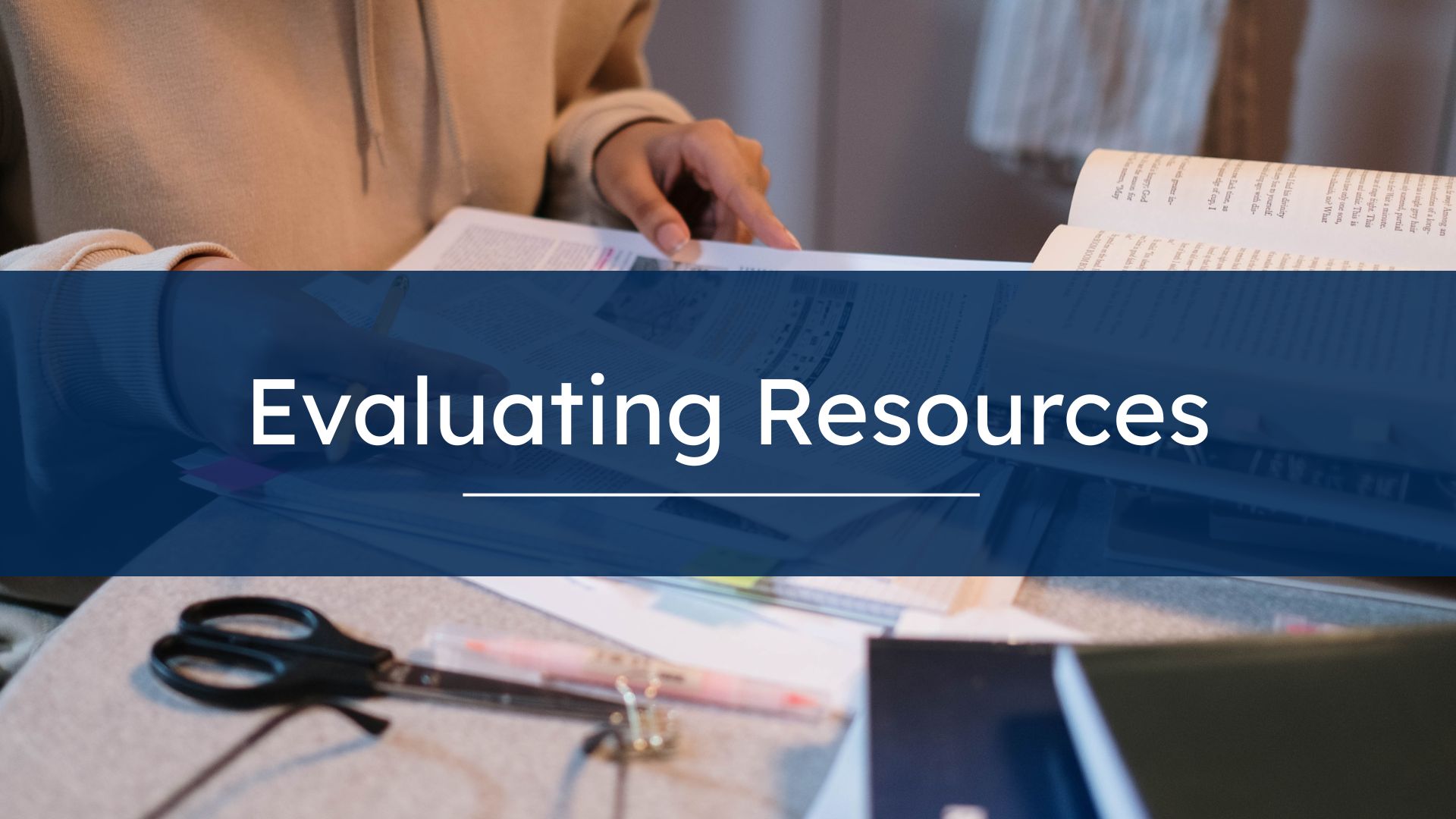 Evaluating Resources